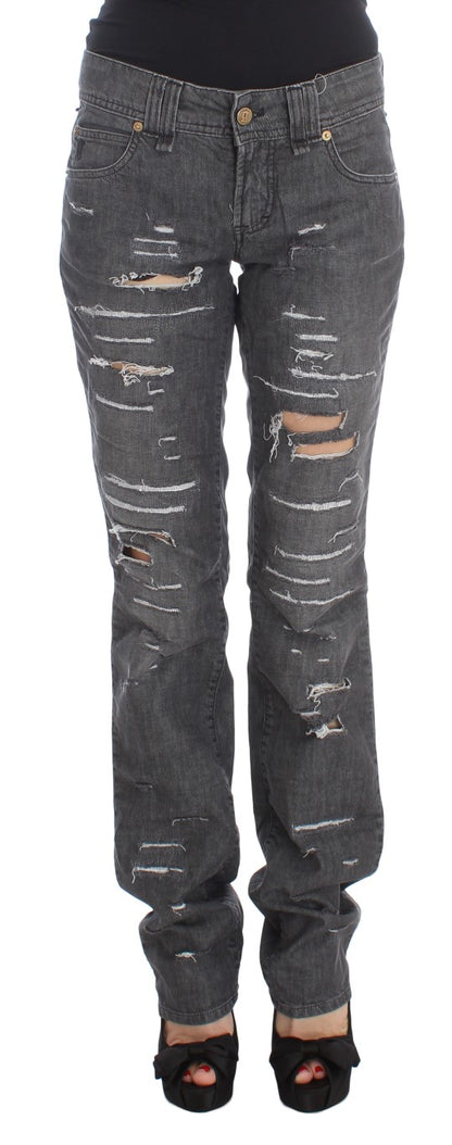 Джинси прямого крою John Galliano Chic Grey Wash