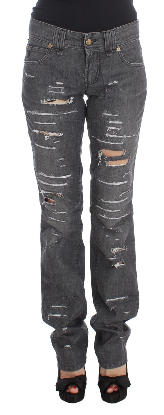 Джинси прямого крою John Galliano Chic Grey Wash