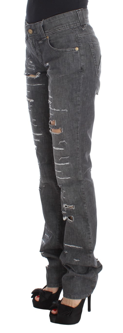 Джинси прямого крою John Galliano Chic Grey Wash