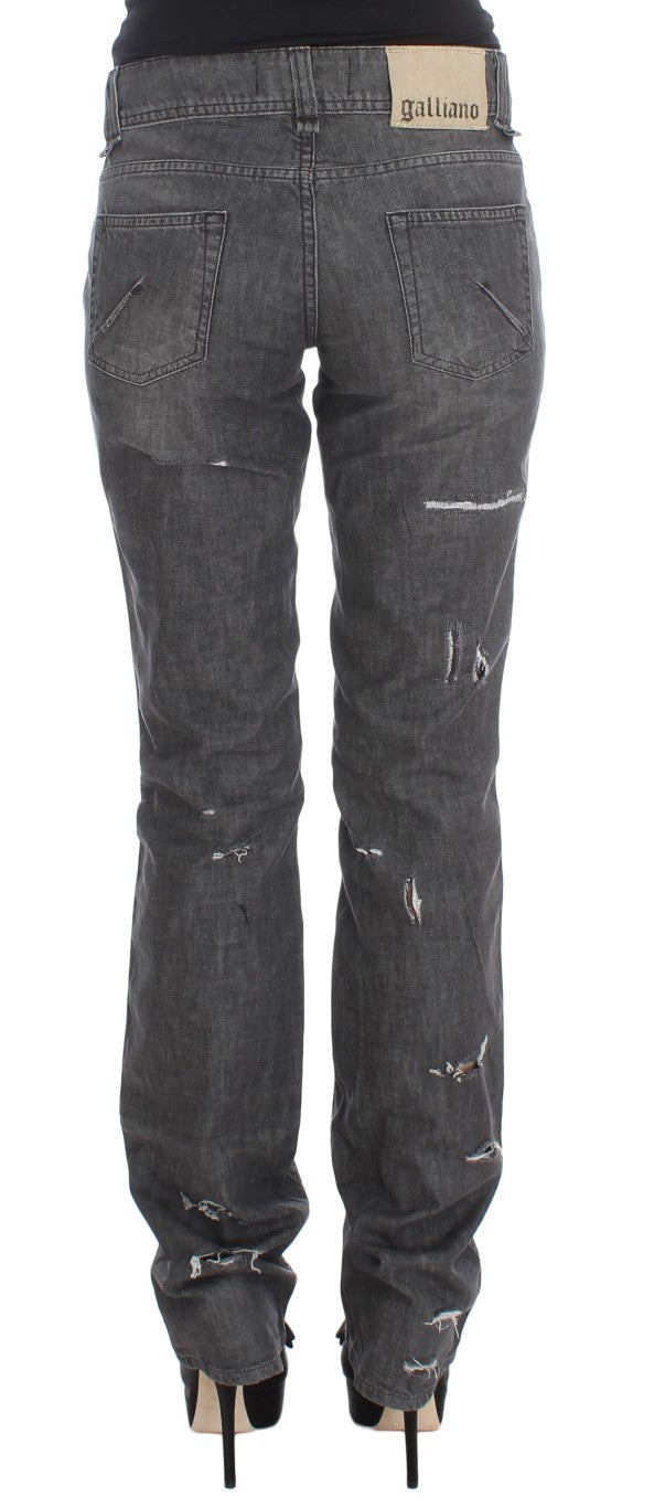 Джинси прямого крою John Galliano Chic Grey Wash