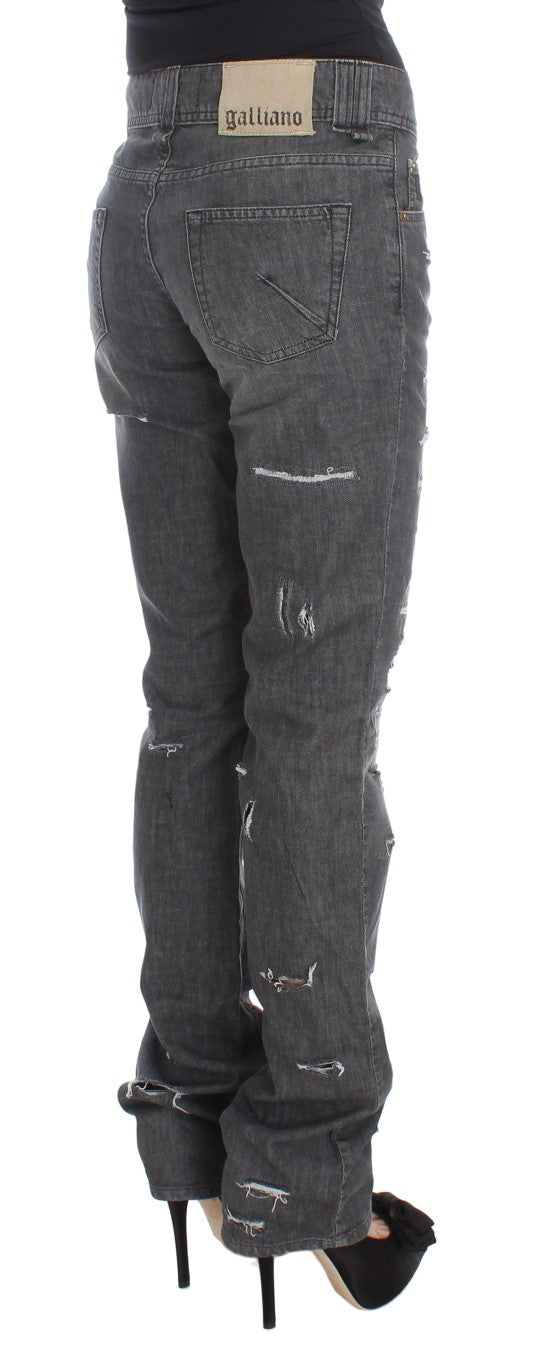 Джинси прямого крою John Galliano Chic Grey Wash