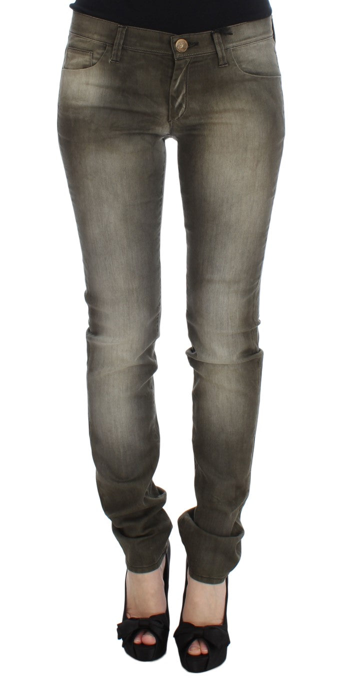 Ermanno Scervino Chic Grey Slim Fit італійський денім