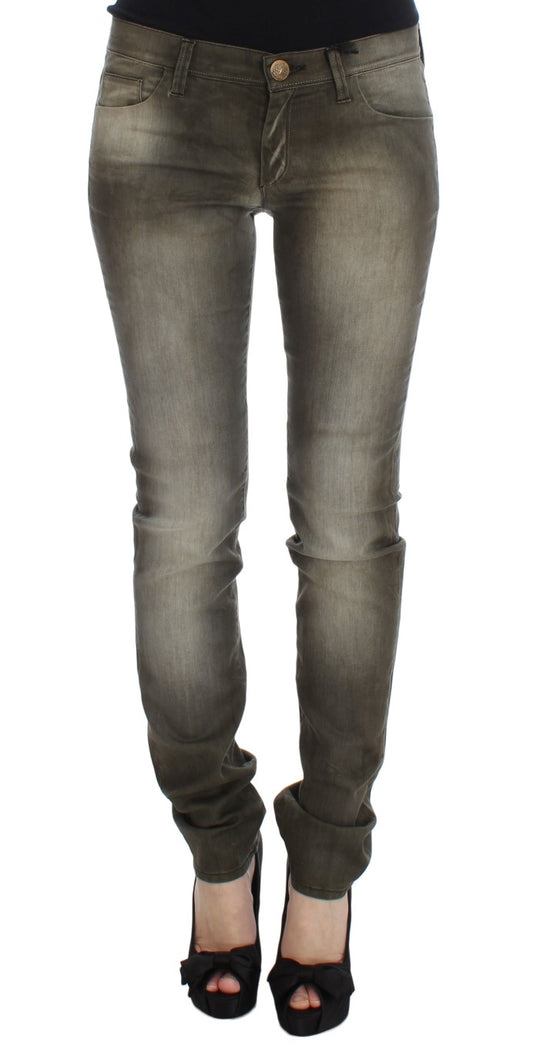 Ermanno Scervino Chic Grey Slim Fit італійський денім