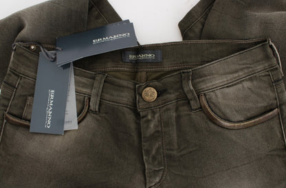 Ermanno Scervino Chic Grey Slim Fit італійський денім