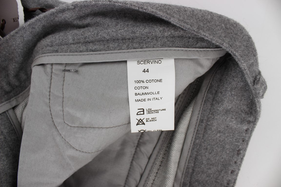Повсякденні бавовняні штани Ermanno Scervino Chic Grey