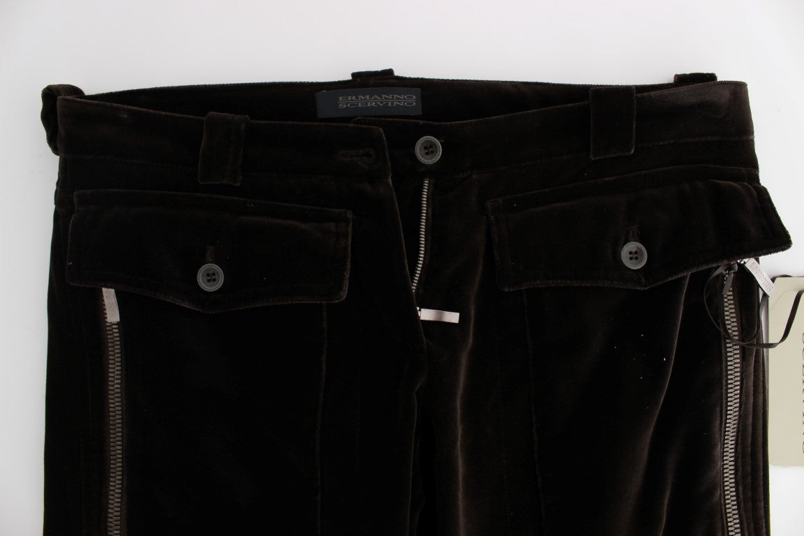 Італійські бавовняні штани Ermanno Scervino Slim Fit
