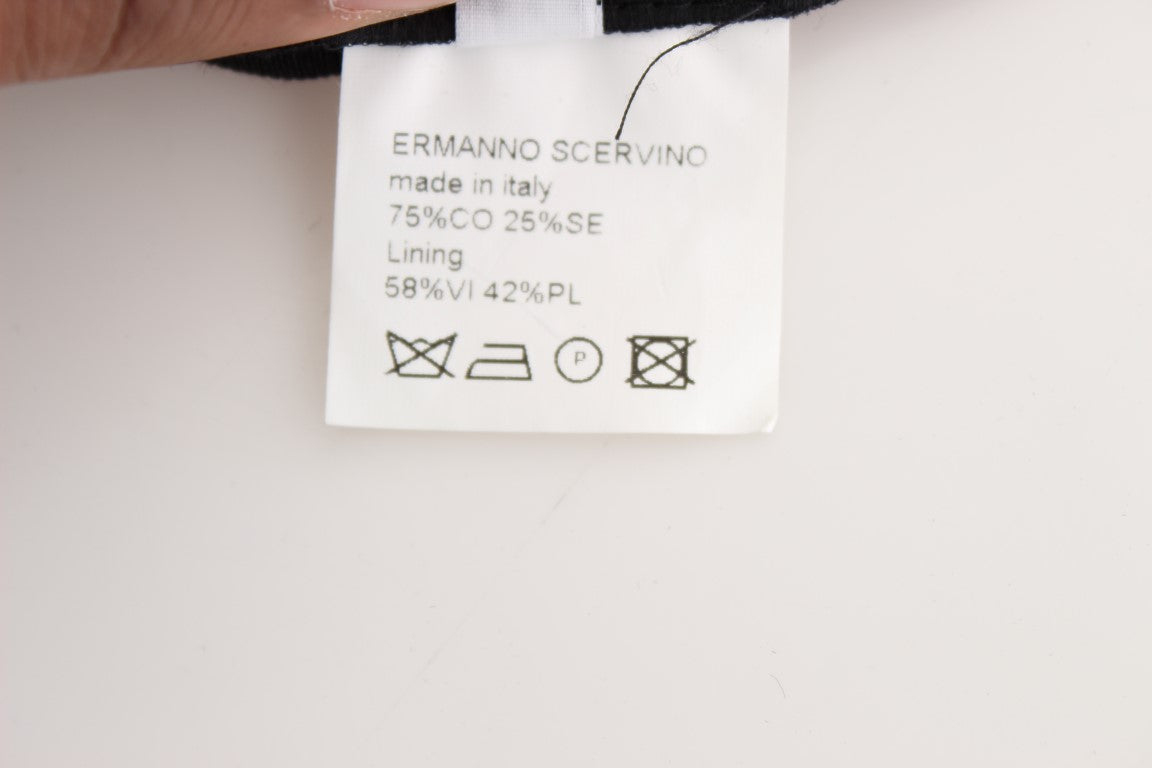 Шикарні чорні широкі шовкові джинси Ermanno Scervino Chic