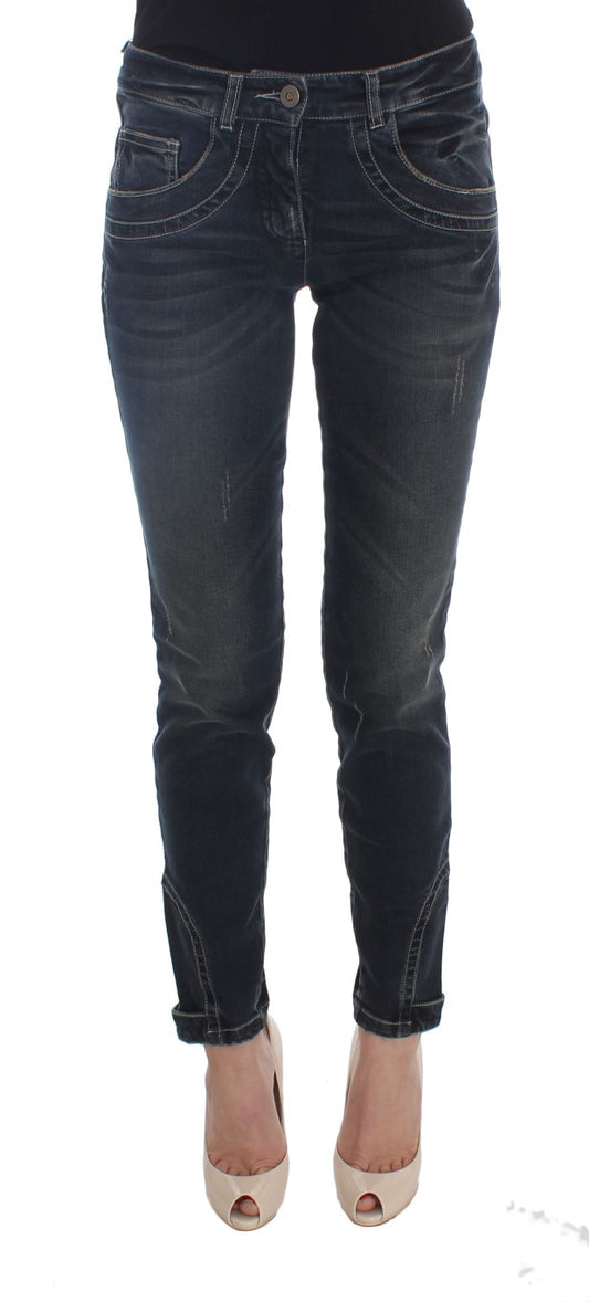 Італійські джинси Ermanno Scervino Chic Blue Slim Fit