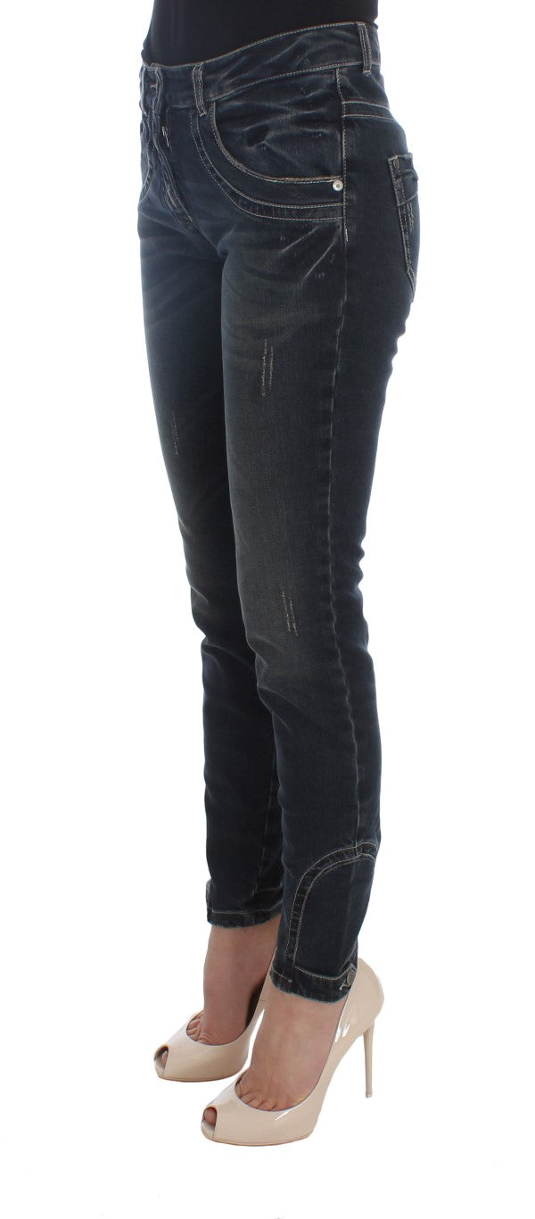 Італійські джинси Ermanno Scervino Chic Blue Slim Fit