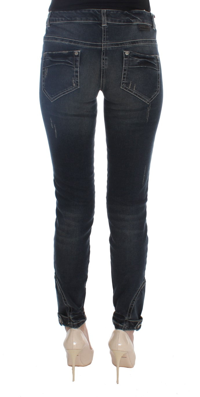 Італійські джинси Ermanno Scervino Chic Blue Slim Fit