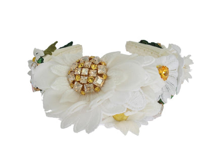 Розкішна пов'язка Dolce &amp; Gabbana Sunflower Crystal