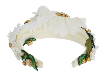 Розкішна пов'язка Dolce &amp; Gabbana Sunflower Crystal