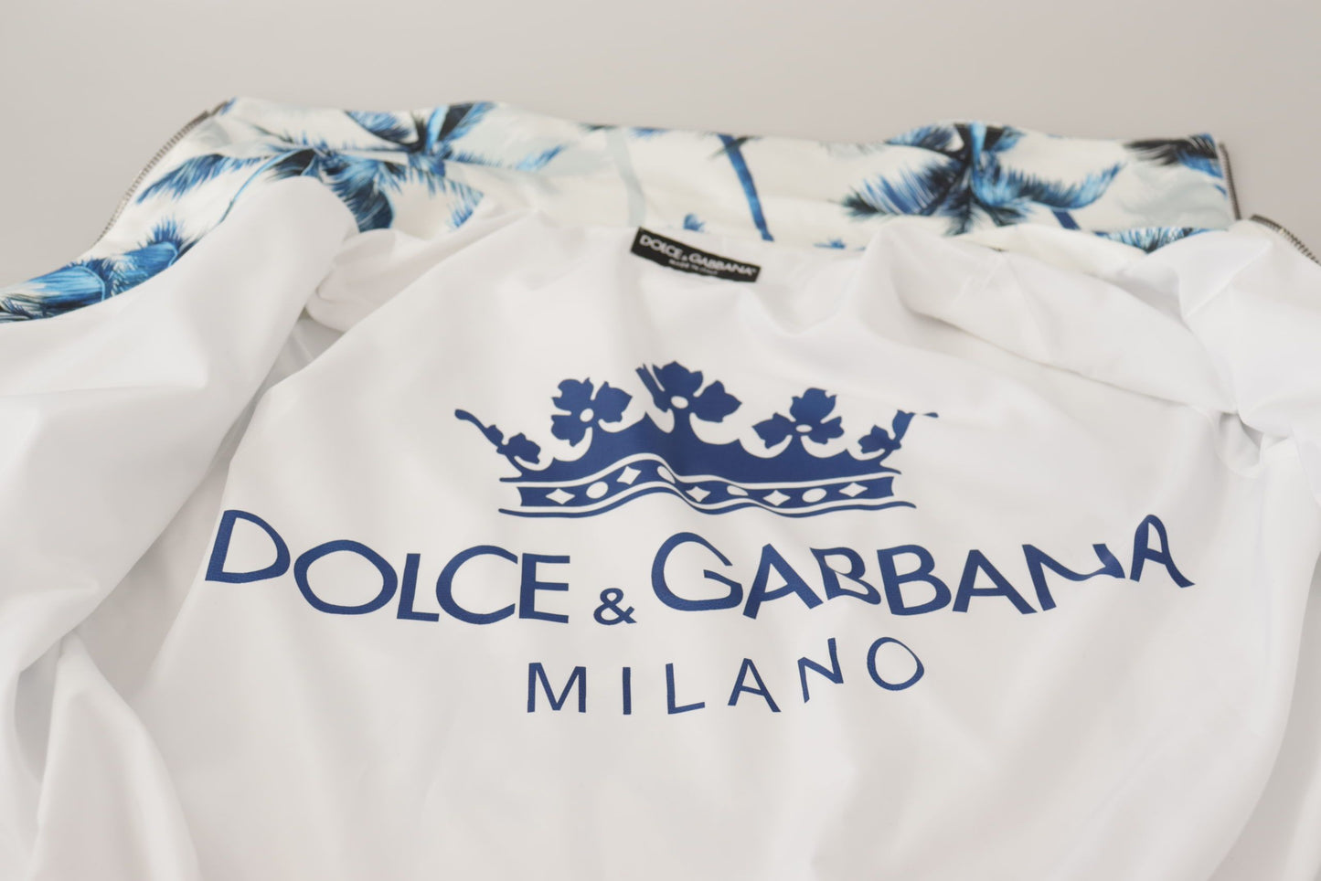 Шикарний різнокольоровий светр на блискавці Dolce &amp; Gabbana