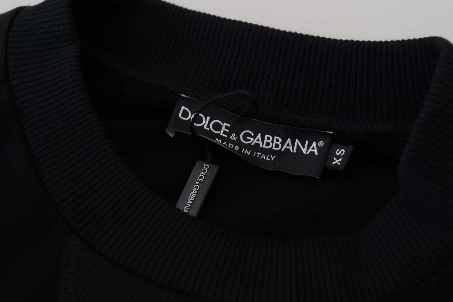Елегантний бавовняний светр із круглим вирізом Dolce &amp; Gabbana