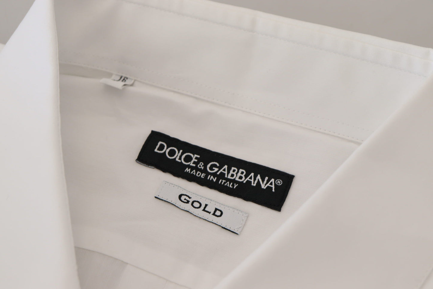 Елегантна біла сорочка з павиним пером Dolce &amp; Gabbana