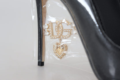 Елегантні човники Dolce &amp; Gabbana з чорним золотом і деталями на підборах
