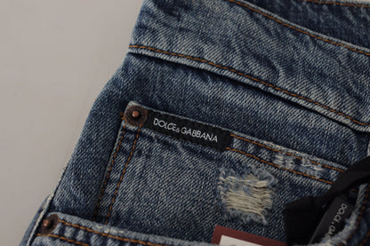 Джинси Dolce &amp; Gabbana Chic Boyfriend Cut із середньою талією