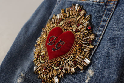 Джинси Dolce &amp; Gabbana Chic Boyfriend Cut із середньою талією
