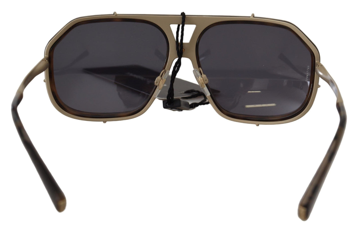 Коричневі дзеркальні сонцезахисні окуляри Dolce &amp; Gabbana Chic Aviator