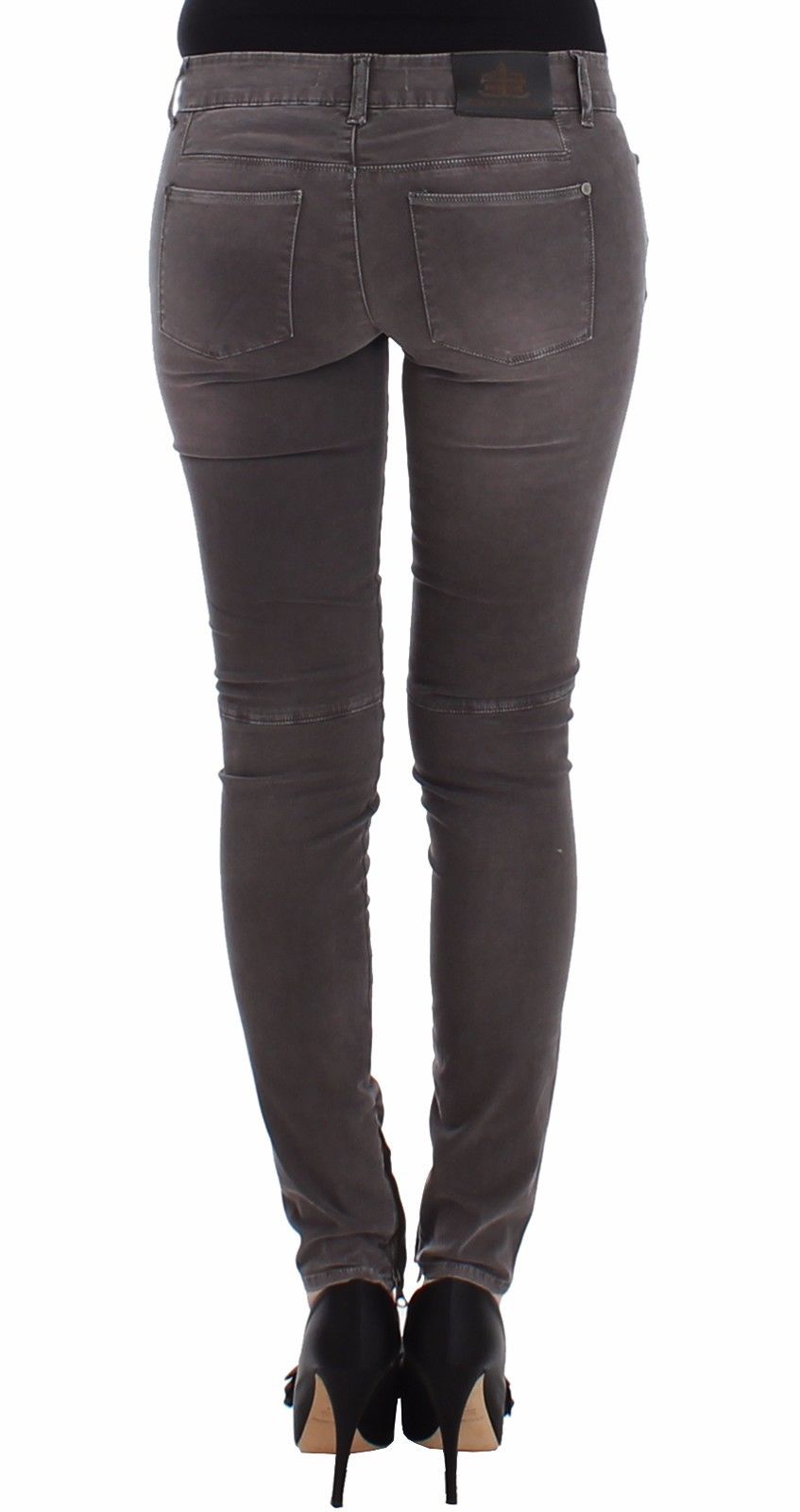 Ermanno Scervino Chic Grey Slim Jeans - елегантність поєднується з комфортом