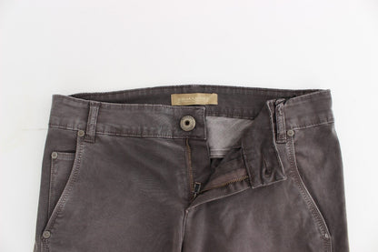 Ermanno Scervino Chic Grey Slim Jeans - елегантність поєднується з комфортом