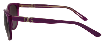 Круглі сонцезахисні окуляри Dolce &amp; Gabbana Chic Purple Acetate