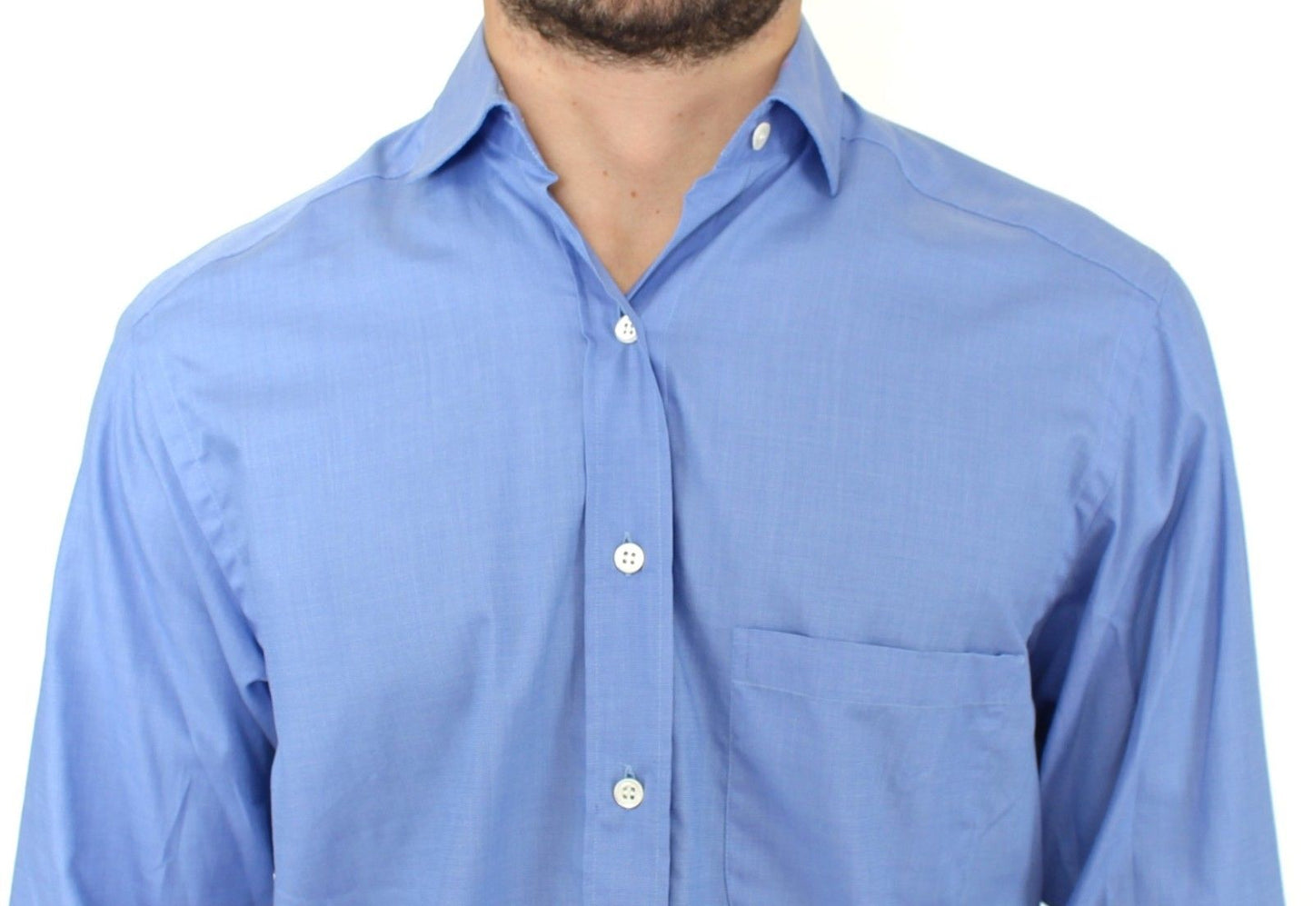 Чоловіча бавовняна сорочка Ermanno Scervino Dapper Blue