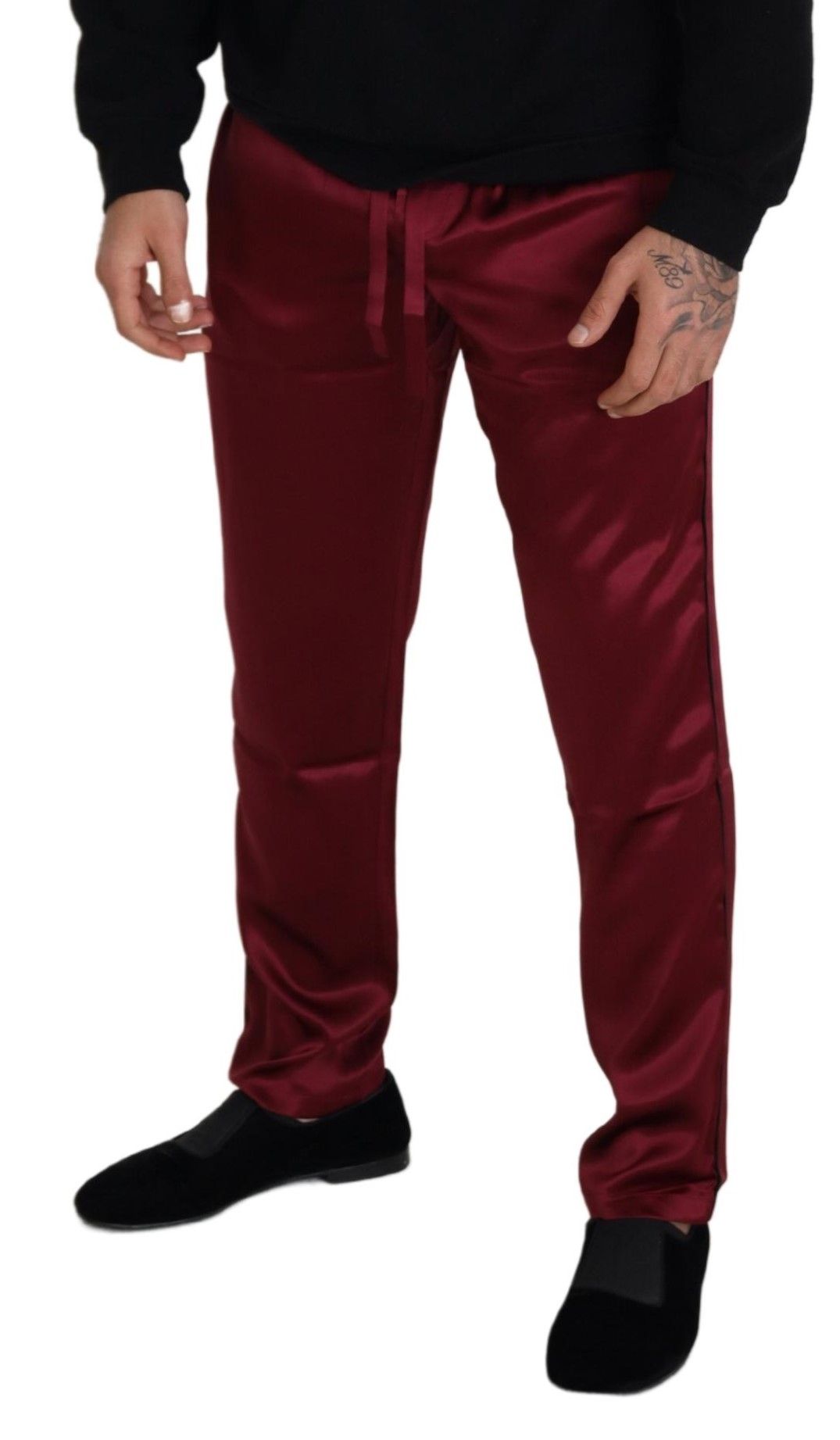 Dolce &amp; Gabbana Silk Lounge Pants у Бордо
