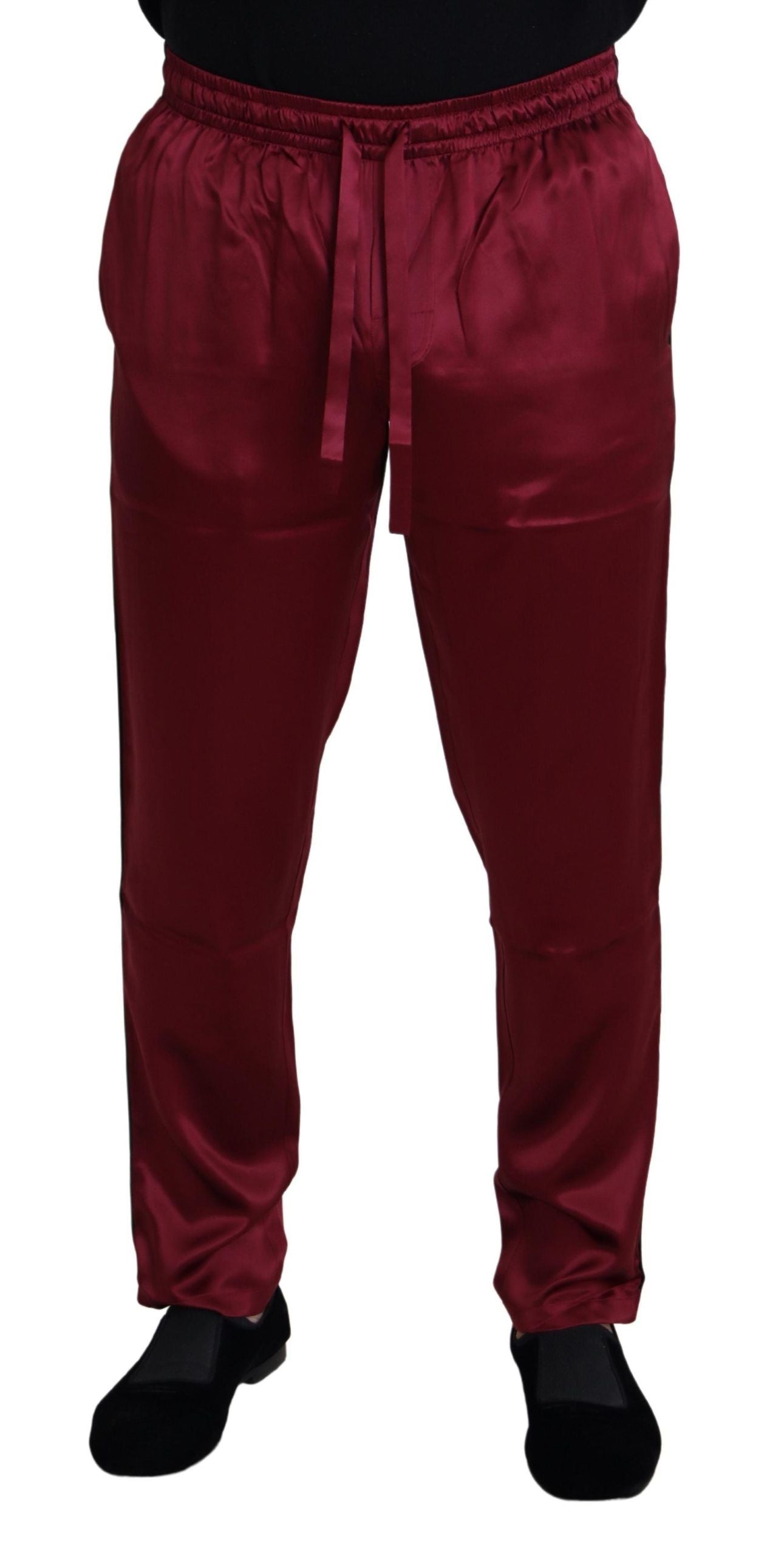 Dolce &amp; Gabbana Silk Lounge Pants у Бордо