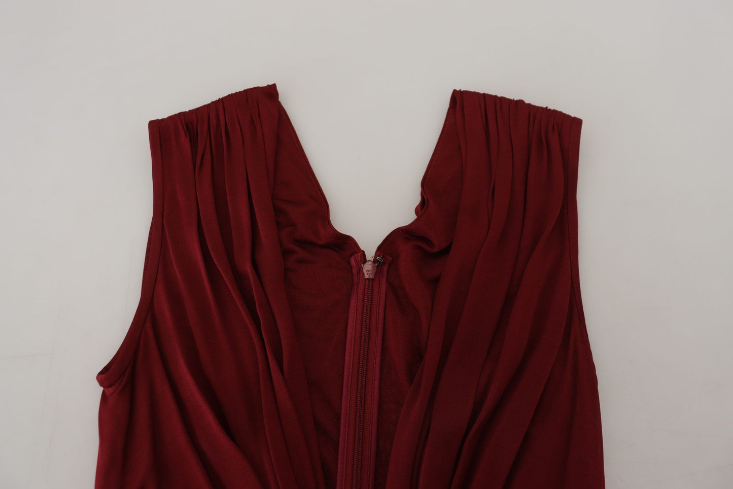 Блуза Dolce &amp; Gabbana Bordeaux Silk Blend Top