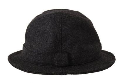 Елегантний сірий капелюшок Trilby Dolce &amp; Gabbana з вовни та кашеміру
