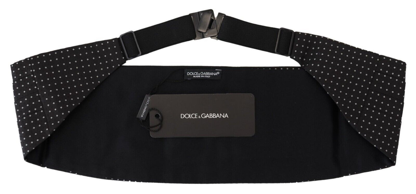 Елегантний шовковий купальник Dolce &amp; Gabbana в горошок