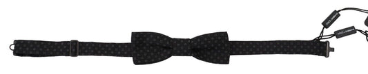 Ексклюзивний чорний метелик із шовковим малюнком Dolce &amp; Gabbana