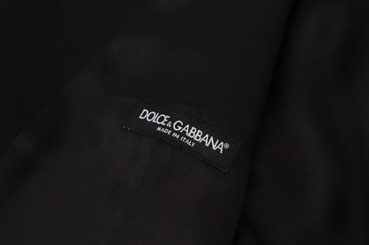 Елегантний чорний однобортний жилет Dolce &amp; Gabbana