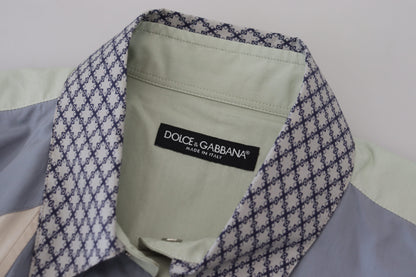 Багатоколірна повсякденна приталена сорочка Dolce &amp; Gabbana