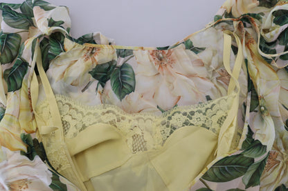 Шовкова плісирована сукня Dolce &amp; Gabbana