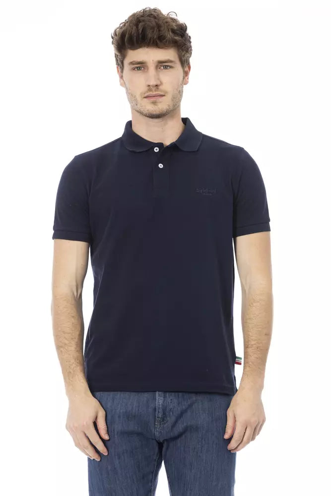 Чоловіче поло Baldinini Trend Blue Cotton