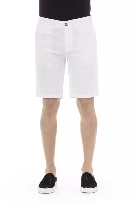 Чоловічі бермуди Baldinini Trend White Cotton