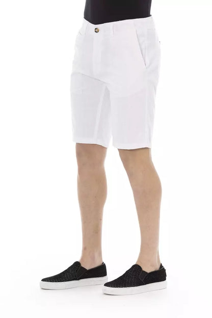 Чоловічі бермуди Baldinini Trend White Cotton