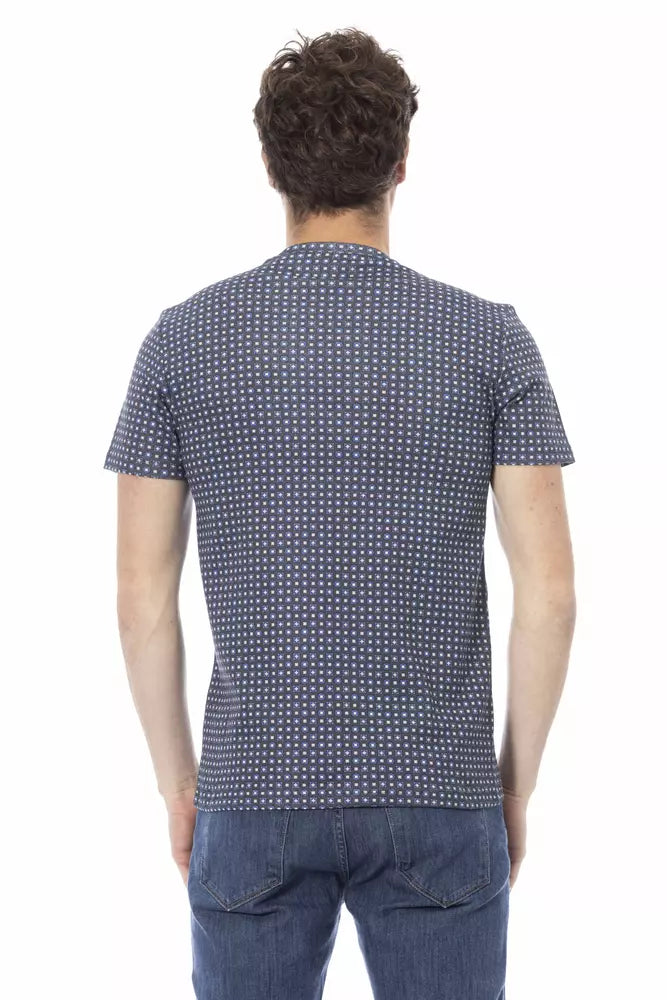 Чоловіча бавовняна футболка Baldinini Trend Grey