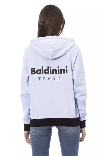 Фіолетовий бавовняний жіночий светр Baldinini Trend
