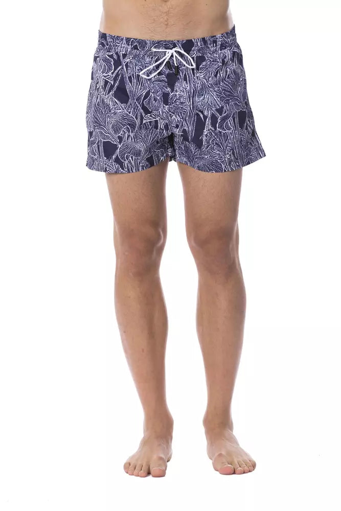 Чоловічі плавки Roberto Cavalli Sport Blue з поліестеру
