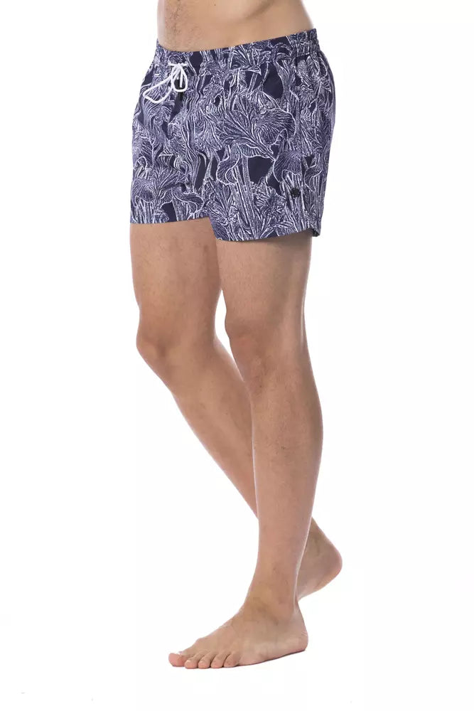 Чоловічі плавки Roberto Cavalli Sport Blue з поліестеру