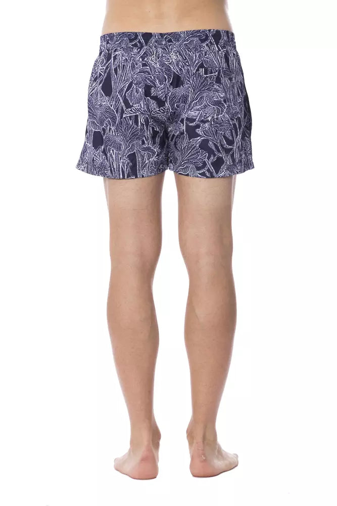 Чоловічі плавки Roberto Cavalli Sport Blue з поліестеру
