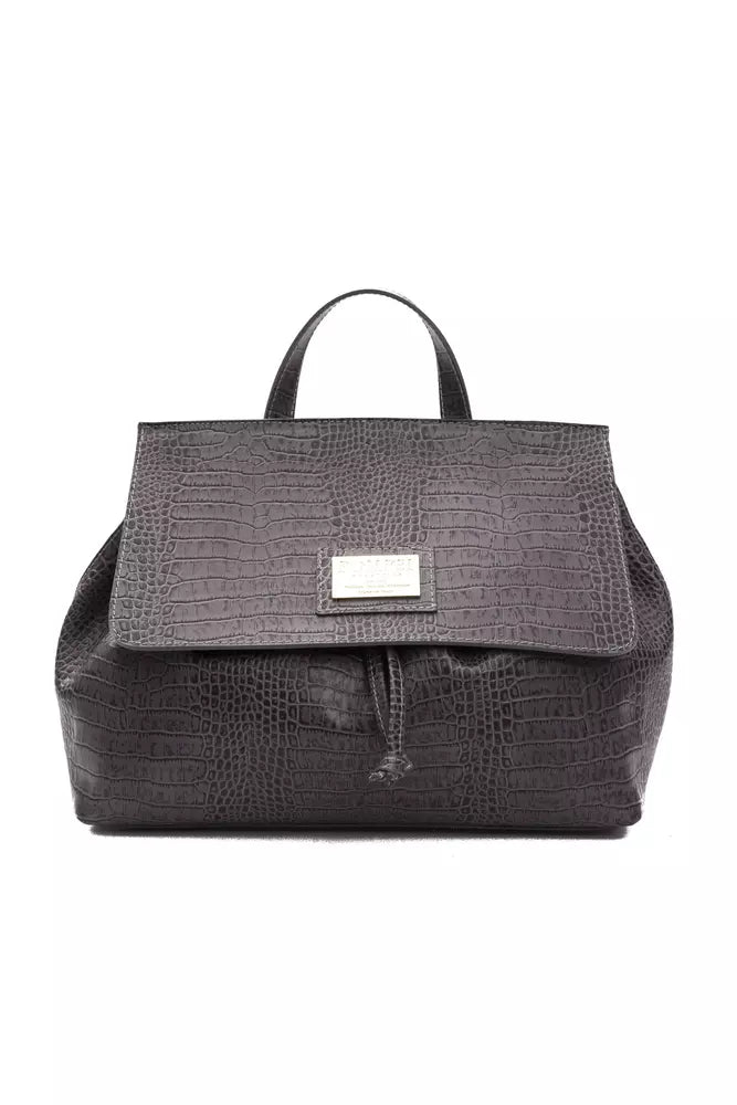 Шкіряна жіноча сумочка Pompei Donatella Grey