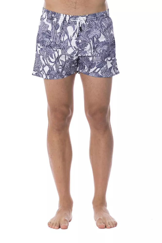 Чоловічі купальники Roberto Cavalli Sport Light Blue з поліестеру