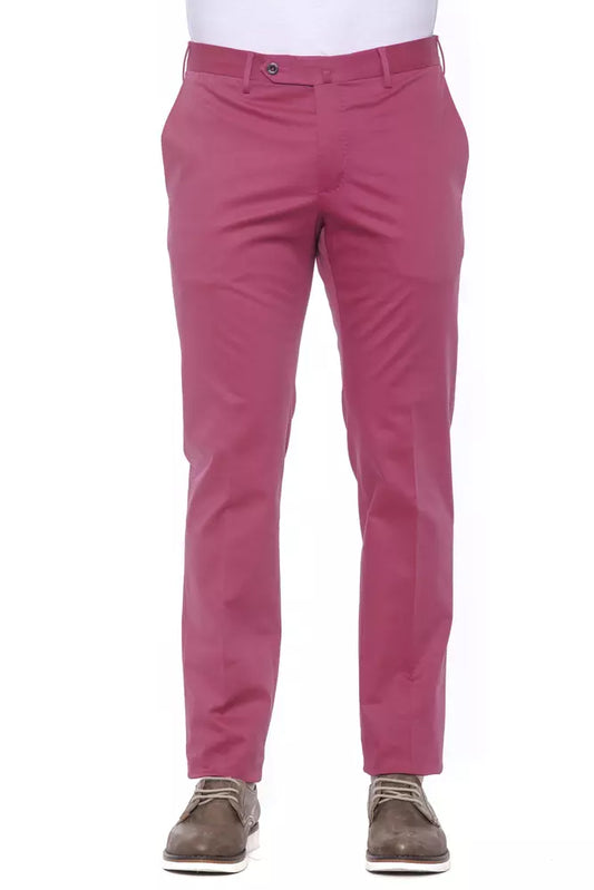 Бавовняні чоловічі штани PT Torino Fuchsia