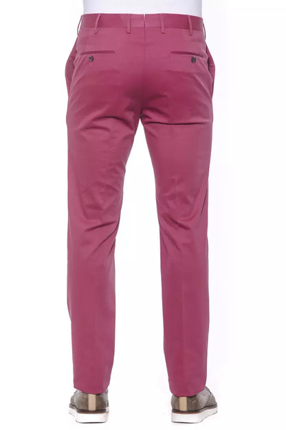 Бавовняні чоловічі штани PT Torino Fuchsia