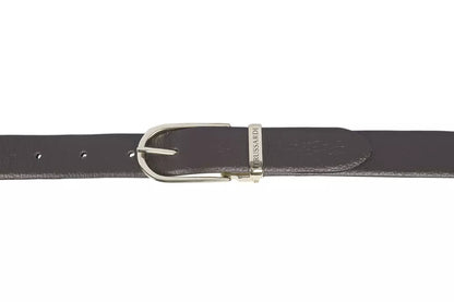 Жіночий коричневий шкіряний ремінь Trussardi
