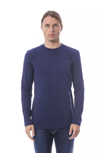 Verri Blue Cotton Men Sweaters